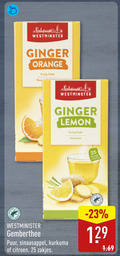 klik op dit plaatje voor een vergroting en voor vergelijkbare aanbiedingen gerelateerd aan ` thee 25 westminster ginger orange fruity fresh flavor lemon herbal tea bags nature puur sinaasappel kurkuma citroen zakjes ` thee 25 westminster ginger orange fruity fresh flavor lemon herbal tea bags nature puur sinaasappel kurkuma citroen zakjes