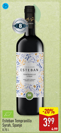 klik op dit plaatje voor een vergroting en voor vergelijkbare aanbiedingen gerelateerd aan ` rode wijn 8 hamersma vino esteban tempranillo syrah with organic grown grapes bio spanje l ` rode wijn 8 hamersma vino esteban tempranillo syrah with organic grown grapes bio spanje l