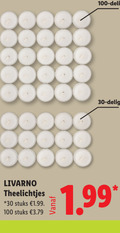 klik op dit plaatje voor een vergroting en voor vergelijkbare aanbiedingen gerelateerd aan ` livarno theelichten 30 100 theelichtjes stuks delig ` livarno theelichten 30 100 theelichtjes stuks delig