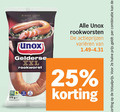 klik op dit plaatje voor een vergroting en voor vergelijkbare aanbiedingen gerelateerd aan ` rookworst 25 2e halve combinatie leven unox gelderse xxl ge rookworsten varieeren ` rookworst 25 2e halve combinatie leven unox gelderse xxl ge rookworsten varieeren