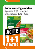 klik op dit plaatje voor een vergroting en voor vergelijkbare aanbiedingen gerelateerd aan ` maaltijdmix 1 2 knorr wereldgerechten pakken actieprijs 5.99 lasagnette ` maaltijdmix 1 2 knorr wereldgerechten pakken actieprijs 5.99 lasagnette