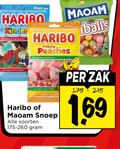 klik op dit plaatje voor een vergroting en voor vergelijkbare aanbiedingen gerelateerd aan ` snoep share haribo kinder maoam balls happy soorten zak 1 69 ` snoep share haribo kinder maoam balls happy soorten zak 1 69