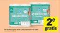 klik op dit plaatje voor een vergroting en voor vergelijkbare aanbiedingen gerelateerd aan ` albert heijn huismerk keukenpapier 4 6 50 300 rol vellen rollen absorberend keuken papier 2e actieprijs ` albert heijn huismerk keukenpapier 4 6 50 300 rol vellen rollen absorberend keuken papier 2e actieprijs