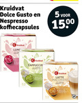 klik op dit plaatje voor een vergroting en voor vergelijkbare aanbiedingen gerelateerd aan ` koffiecups dolce gusto capsules 5 8 1500 kruidvat nespresso koffiecapsules 16x cups lungo coffee compatibles cappuccino mcafee latte macchiato ` koffiecups dolce gusto capsules 5 8 1500 kruidvat nespresso koffiecapsules 16x cups lungo coffee compatibles cappuccino mcafee latte macchiato