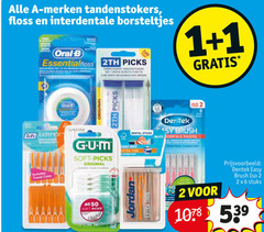 Mobiliseren programma Mooi 2TH tandenstokers folder aanbieding bij Kruidvat - details