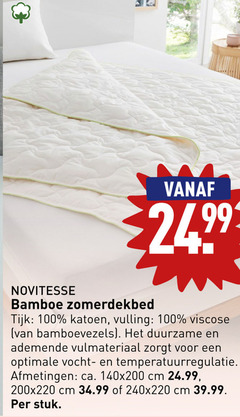 dekbed folder aanbieding Aldi - details