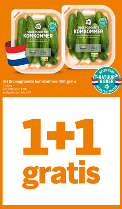  1 2 3 100 400 snoepgroente komkommer groentefit last nederland rain actieprijs kilo stuks zon groente beter natuur boer 
