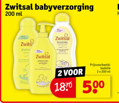  2 200 1870 shampoo zwitsal zeepvrije wasgel babyverzorging ml badolie bon gevoelige babydieren 