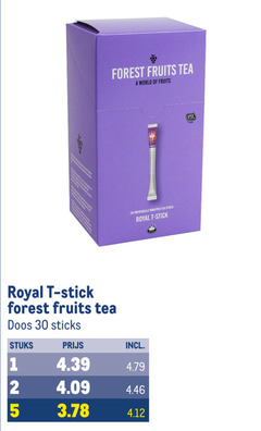  royal thee 1 25 30 stuks stick forest fruits tea doos sticks world 
