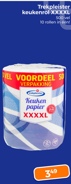  trekpleister huismerk keukenpapier 2 10 50 500 keukenrol vel rollen voordeel keuken papier 