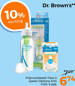  dr browns babyflesjes 2 10 250 natural flow options use with without reduces spit up gas happy leading ml narrow fase speen anti pak dr. best 