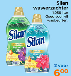  silan wasverzachter 2 48 100 olien essentielles longue parfum aromatherapy fascinating jungle relaxing duree liter wasbeurten 6 