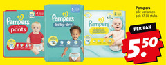  pampers luiers luierbroekjes 2 4 5 1000 pants free baby dry streep protect ml premium protection pak stuks 