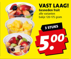  fruitsalade 3 vast laag gesneden fruit bakje stuks 00 5. 