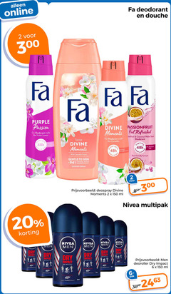  fa nivea deodorant 1 2 6 20 48 50 150 300 online douche purple passion like violet leaves protest without aluminium sense divine moments wild camellia scent gentle to skin ingredients shower cream protection against bacteria fruit feel refreshed coconut water lasting scented friendly formula salts deospray ml multipak dry impact really tested men real life anti transpirant 50ml inti pak deoroller 