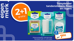  1 2 3 40 120 merk trekpleister tandenstokers floss houten tandfloss interdentale dun fluoride mint regular borstels soft stuks ide 