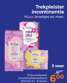  3 12 16 28 40000 trekpleister incontinentie broekjes men mini stuks licht verlies ultra inlegkruisjes voorlicht urineverlies normal verbond incontinentieverband 6 