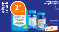  2 12 20 60 90 400 merk trekpleister magnesium 2e halve sachets mg instant oplosdrank draagt werking spieren vermindering mineralen kauwtabletten droogt concentratievermogen geheugen citroen day france tabletten voedingssupplement 