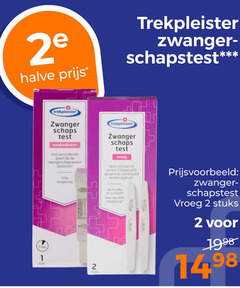  2 1998 halve trekpleister zwangerschapstest zwanger gereedschapskoffer menstruatie stuks 