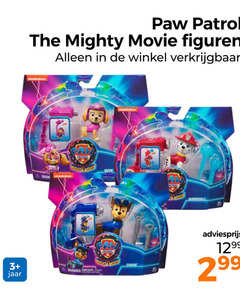  paw patrol mighty movie figuren minera skye marshall 3 jaar chase 