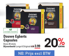  douwe egberts koffiecups 6 8 10 20 aluminium capsule douw lungo original eerlijke capsules doos stuks 3.99 espresso 