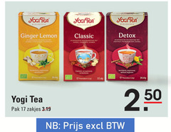  yogi tea thee 17 biologisch ginger lemon ayurvedische kruidenthee gember citroenschil pepermunt versterkend inspirerend opwekkend thera pak zakjes 30 classic kaneel kardemom exotisch verwarmend theezakjes detox zoethout paardebloem bevrijdend 