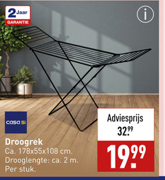  droogrek 2 jaar casa ca. cm drooglengte stuk 