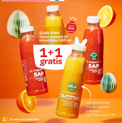  1 2 3 500 paas deal verse sappen smoothies ml sap held ge versgeperst smoothie mango sinaasappel banaan appel passievrucht passie flessen 