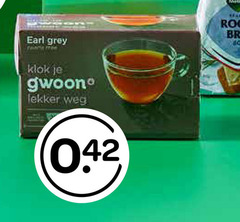  gwoon thee earl grey klok weg 60 