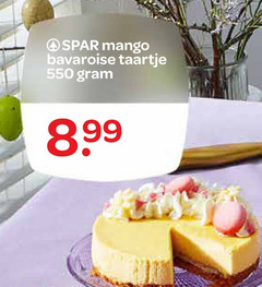  mango bavaroise taartje 