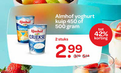  2 10 42 450 500 almhof griekse yoghurt kuip stuks 