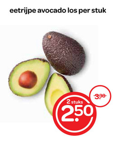  2 250 eetrijpe avocado stuk stuks 