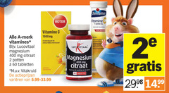  2 60 400 1000 roter davitamon vitamine zink selenium hoog merk vitamines lucovitaal magnesium mg citraat potten tabletten m.u.v ondersteunt natuurlijke weerstand abrikoos sinaasappel varieeren werking energie b ondersteuning stress immuunsysteem bruis 