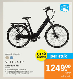  7 13 120 150 elektrische fiets versnellingen derailleur accu stuk 