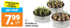  28 stuk bollen zinken schaal 