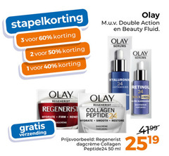  1 2 3 24 40 50 60 olay double action beauty fluid serums retinol regenerist collagen firm rene peptide smooth restore ml verzending 