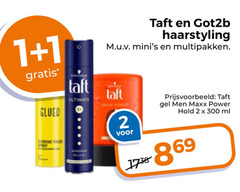  1 2 300 glued taft ultimate got2b haarstyling multipakken gel men power hold ml 