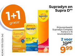  1 2 15 1998 supradyn forte vitamine complex fort supra bruistabletten 