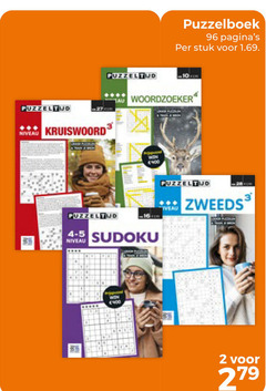  2 16 96 279 puzzelboek stuk woordzoeker niveau with zweeds sudoku 