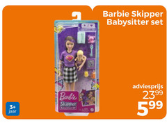  barbie skipper 3 jaar babysitter 