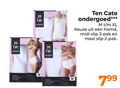  2 dames ondergoed xl hemd midi slip pak maxi 