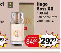  3 100 hugo boss xx ml eau toilette dames 