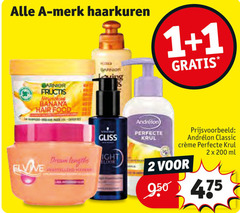  1 2 200 950 merk haarkuren fructis banana hair food garnier dream lengths elvive gliss light elixir classic krul ml 