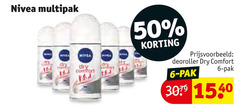  6 50 nivea multipak dry cent comfort deoroller pak 