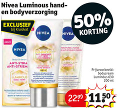  50 200 nivea luminous bodyverzorging kruidvat body semi anti dark spot egale teint advanced hand cream taches hair bodycream ml 