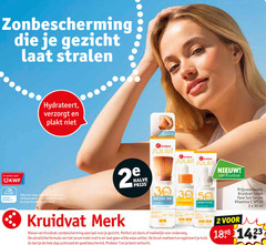  2 30 50 zonbescherming gezicht stralen hydrateert plakt kruidvat ocean respect solait www.kruidvat.nl merk halve brush face sun serum vitamine spf30 ml vitamin sensitive basis onderweg ultralichte formule witte waas matteert huid dag sunkissed beschermd verkocht 