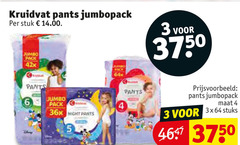  3 4 5 6 3750 kruidvat pants jumbopack stuk jumbo pack night maat stuks 