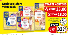  2 3 4 5 2009 kruidvat luiers valuepack pack maxi junior midi stuks luier 