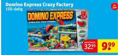  150 domino express crazy factory delig 6 jaar 