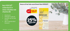  5 7 25 bach rescue ondersteunt stress vitamine b5 alcoholvrij gebruik familie originele bloesems assortiment spray ml alcohol sans 